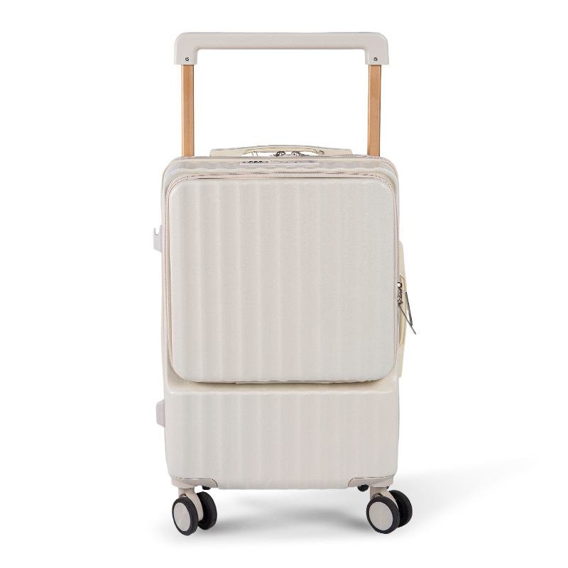 Hành lý xe đẩy SGG với năm bánh xe, công suất lớn, mở cửa trước, hành lý du lịch chắc chắn, im lặng, thời trang