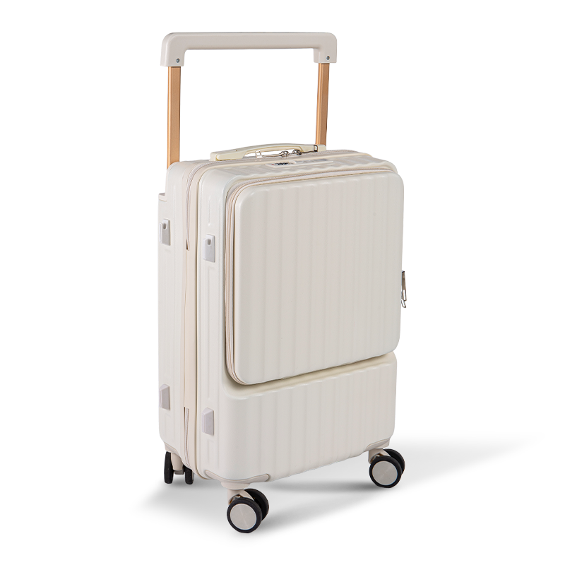 Hành lý xe đẩy SGG với năm bánh xe, công suất lớn, mở cửa trước, hành lý du lịch chắc chắn, im lặng, thời trang