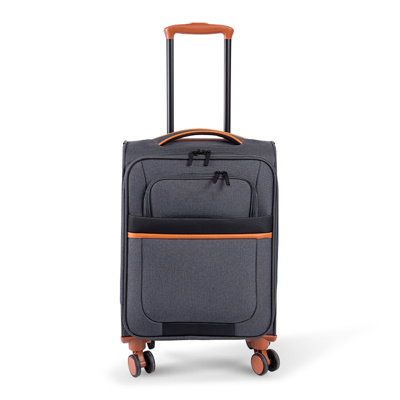 Hành lý spinner mang theo 20 inch của phiên bản Collector, màu xám