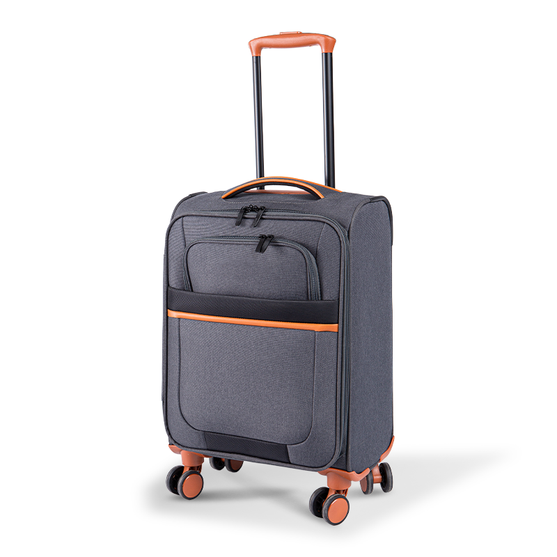 Hành lý spinner mang theo 20 inch của phiên bản Collector, màu xám