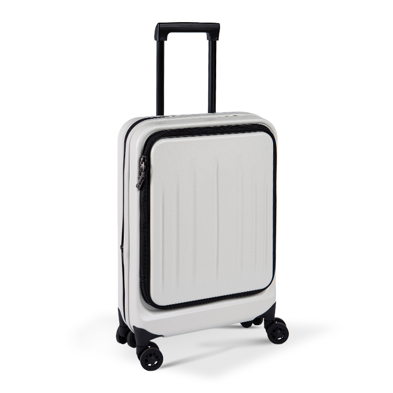 Hành lý mang theo độ cứng màu trắng